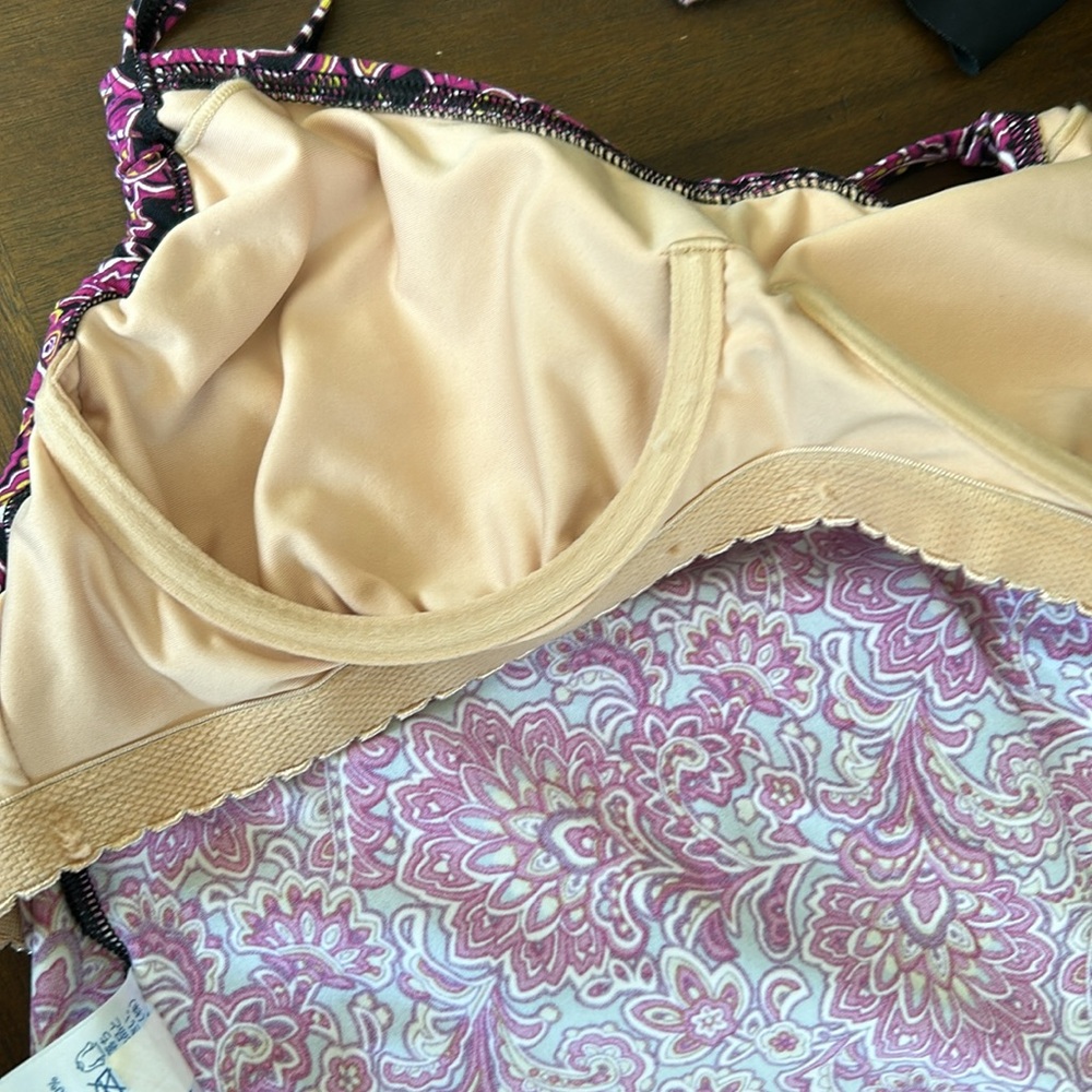 Lands End women’s tankini top size 8 - Picture 5 of 6
